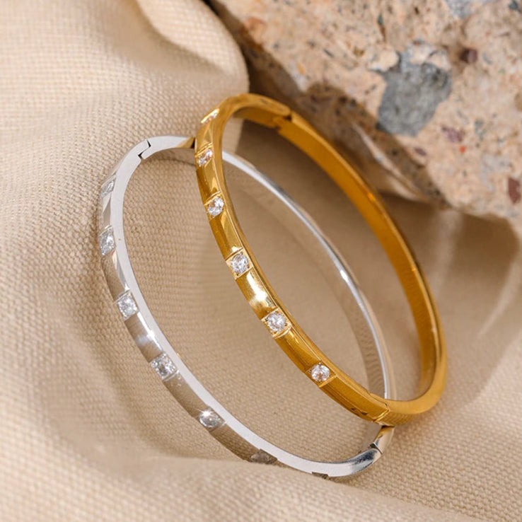 Bracelete com Zircônia