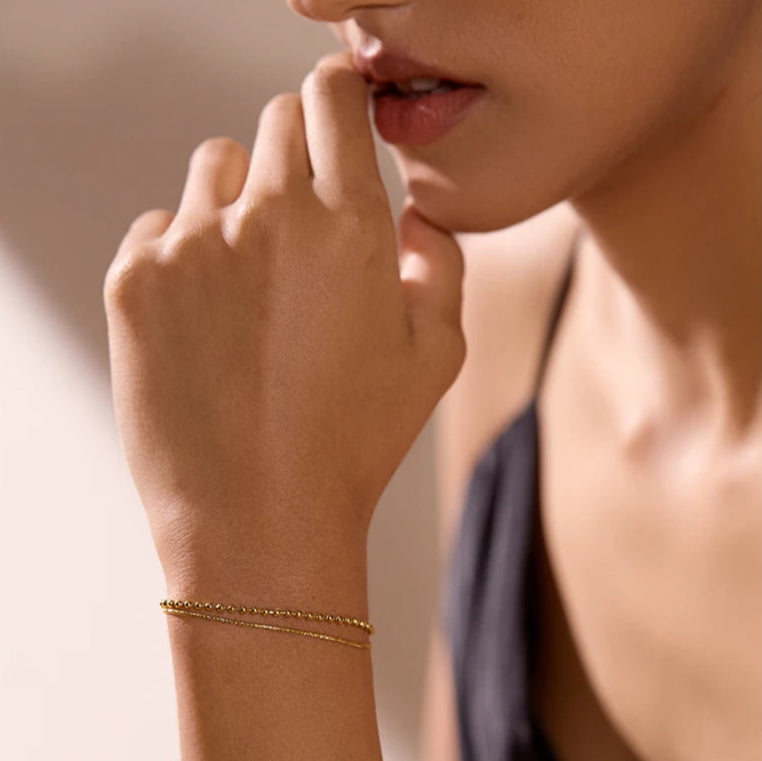 Bracelete Dupla Corrente