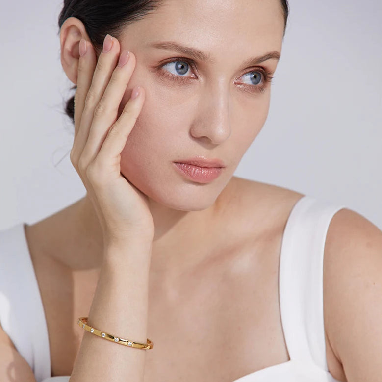 Bracelete com Zircônia