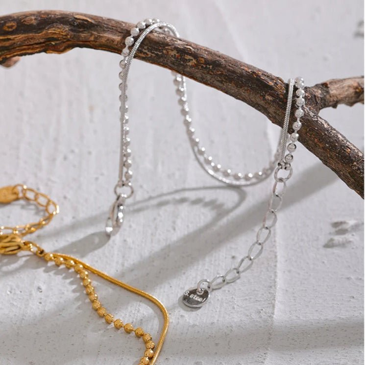 Bracelete Dupla Corrente
