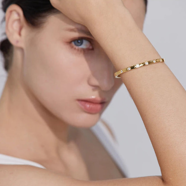 Bracelete com Zircônia