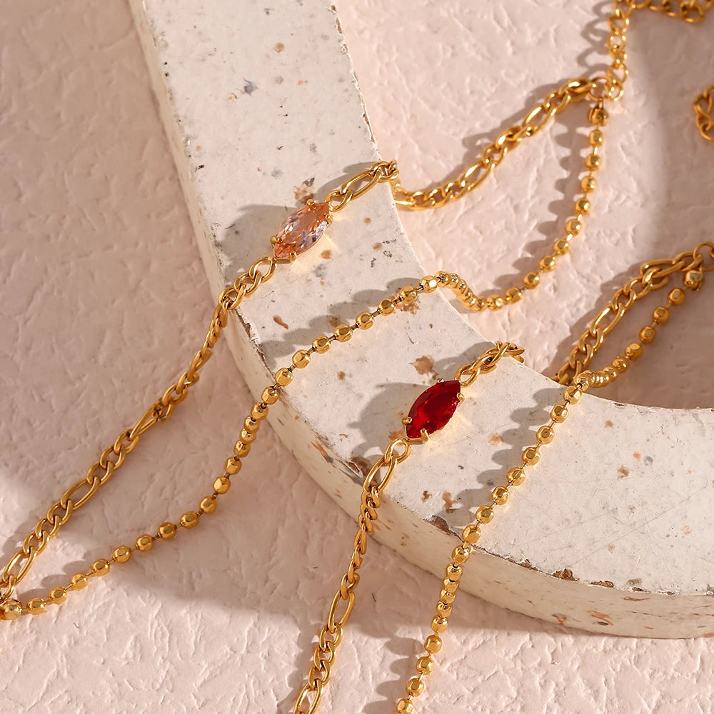 Bracelete Minimalista com Zircônia