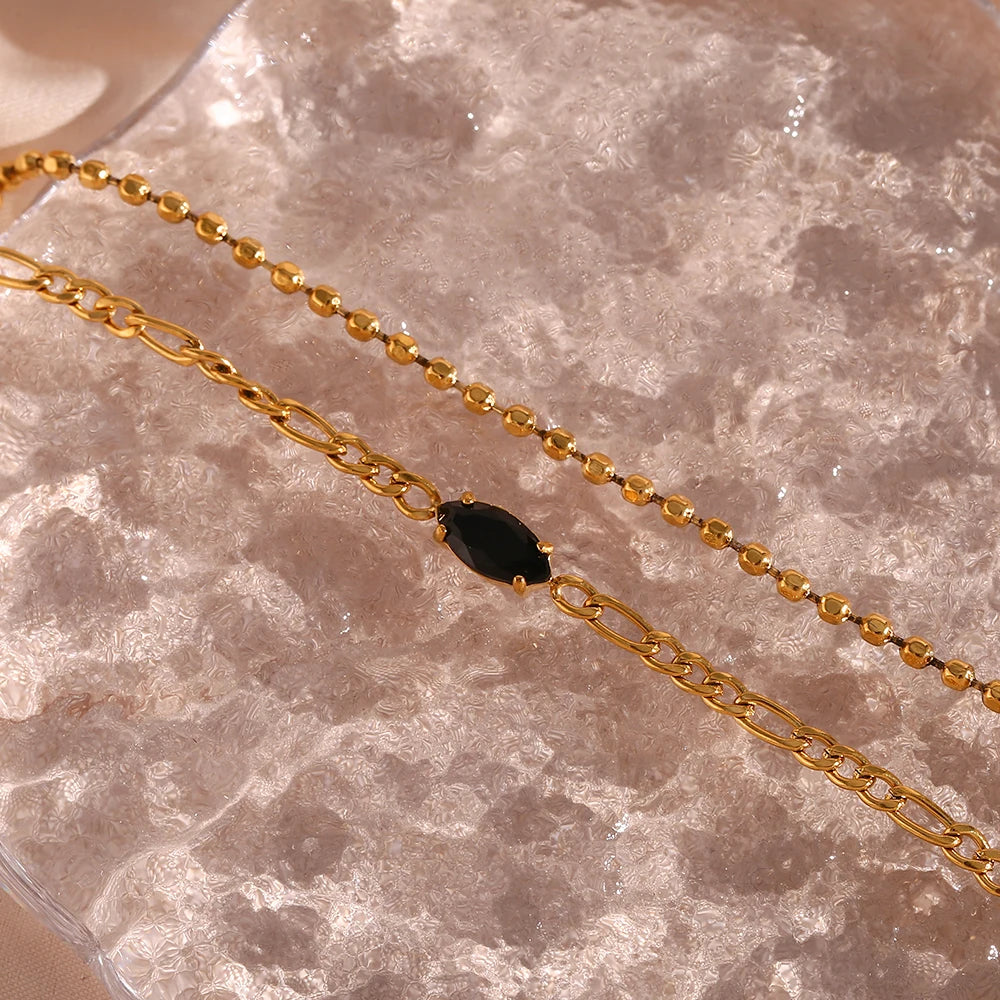 Bracelete Minimalista com Zircônia