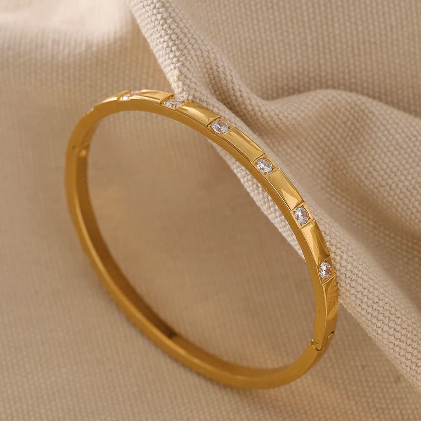 Bracelete com Zircônia